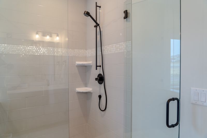 Modern Shower with Stylish Fixtures
