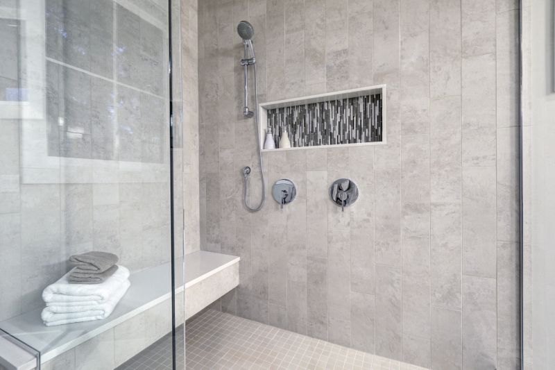 Luxury Shower with Built-in Seating
